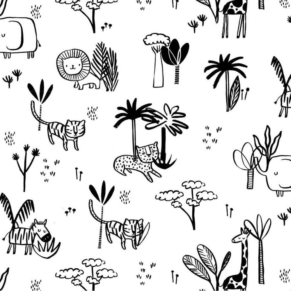 Magnetic Me Animal Safari Footie Boys 0-3M Girls Modal Lions Elephants Sleeper - Picture 7 of 7